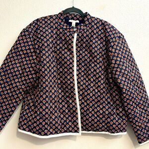Chelsea & Violet Folk Floral Quilted Jacket XL